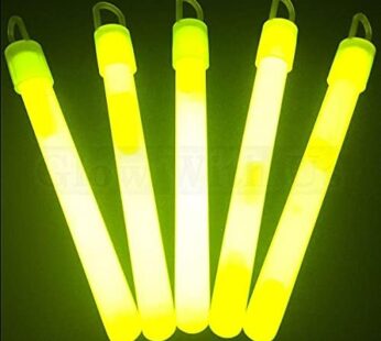 Glow Sticks Bulk Wholesale, 1000 4” Yellow Glow Stick Light Sticks. Bright Color, Kids Love Them! Glow 8-12 Hrs, 2-Year Shelf Life, Sturdy Packaging, GlowWithUs Brand…