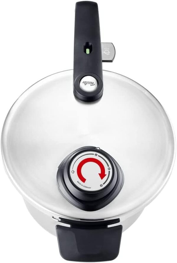 Fissler Vitavit Premium Pressure Cooker and Pressure Skillet Set, 2.6 Quart and 4.8 Quart - Image 2