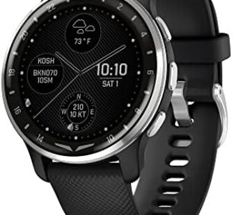 Garmin D2™ Air X10, Touchscreen Aviator Smartwatch with GPS, Aviation Weather, Call and Text, Health and Wellness Features and More, Black Download Images  Configuration